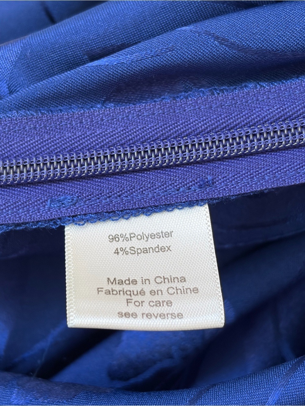 RONNY KOBO COLLECTION Kristine Satin Jacquard Balloon Pants in Royal Blue M - Picture 8 of 11